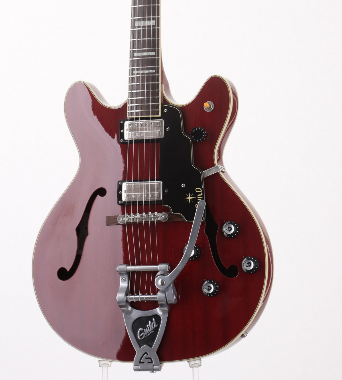 [SN KSG1400927] USED Guild / Newark St. Collection STARFIRE V Cherry Red [3.65kg/2014] Guild Starfire Semi-Aco [08]