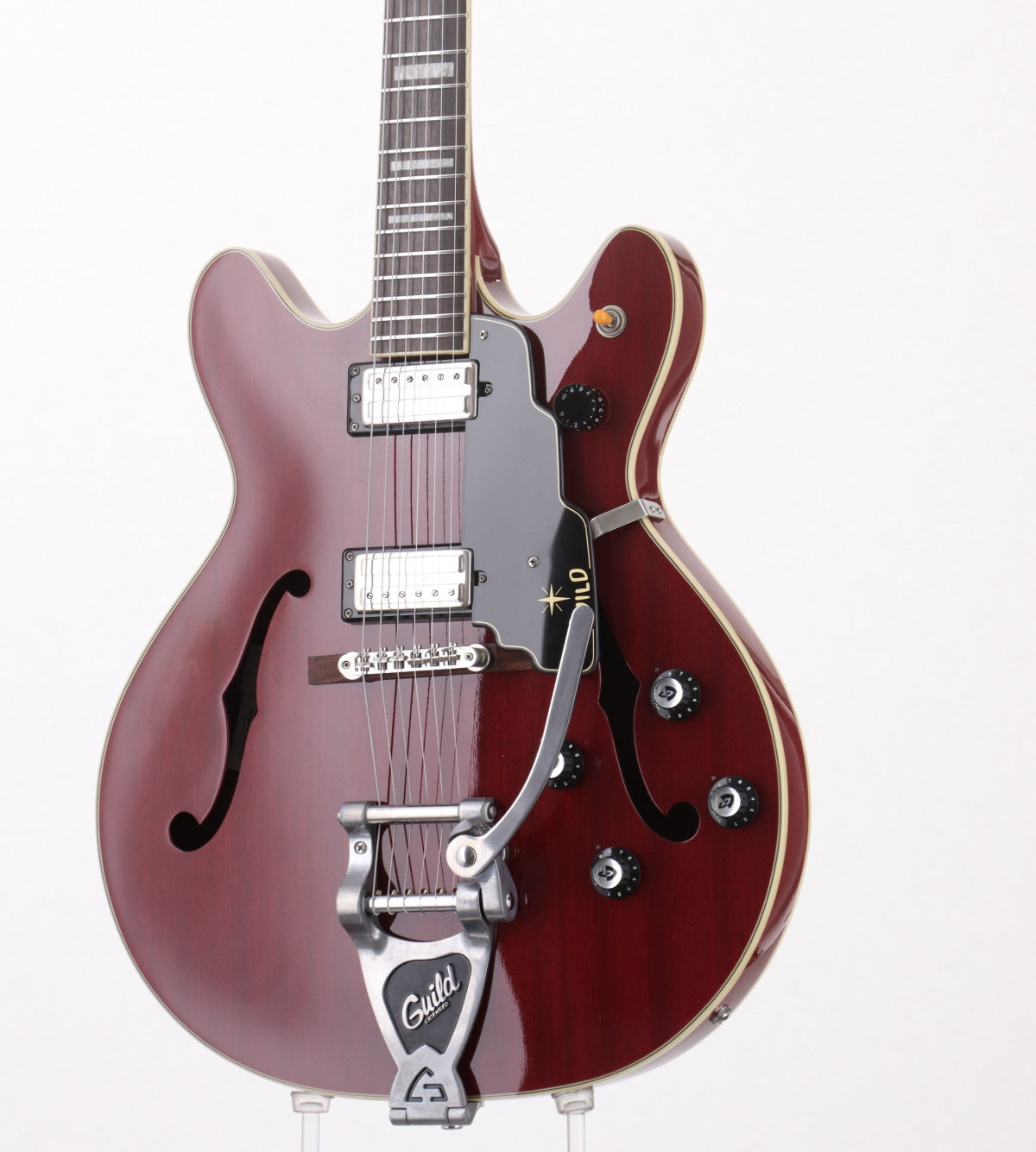 [SN KSG1400927] USED Guild / Newark St. Collection STARFIRE V Cherry Red [3.65kg/2014] Guild Starfire Semi-Aco [08]
