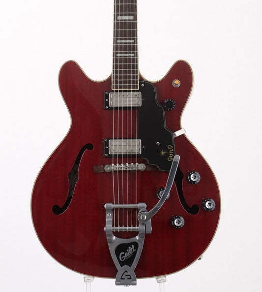 [SN KSG1400927] USED Guild / Newark St. Collection STARFIRE V Cherry Red [3.65kg/2014] Guild Starfire Semi-Aco [08]