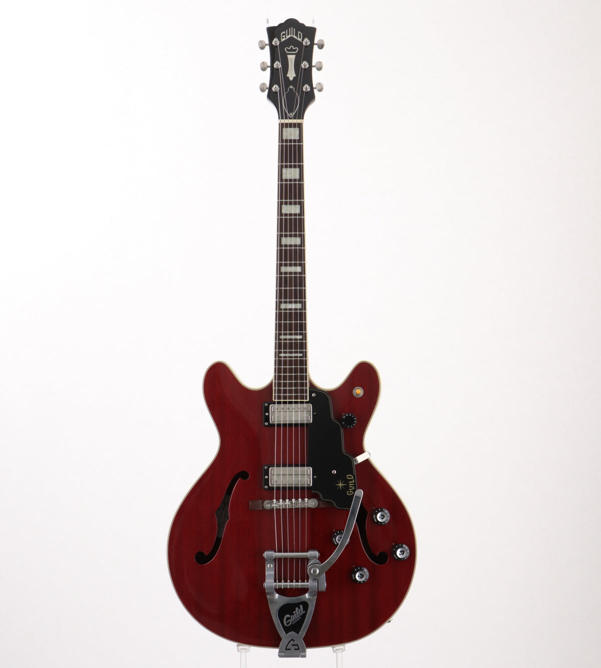 [SN KSG1400927] USED Guild / Newark St. Collection STARFIRE V Cherry Red [3.65kg/2014] Guild Starfire Semi-Aco [08]