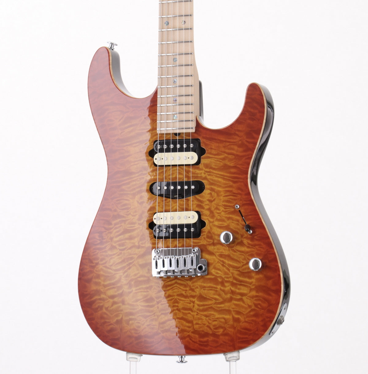 [SN 18443] USED SUHR / Standard Quilt Maple Honey Burst [03]