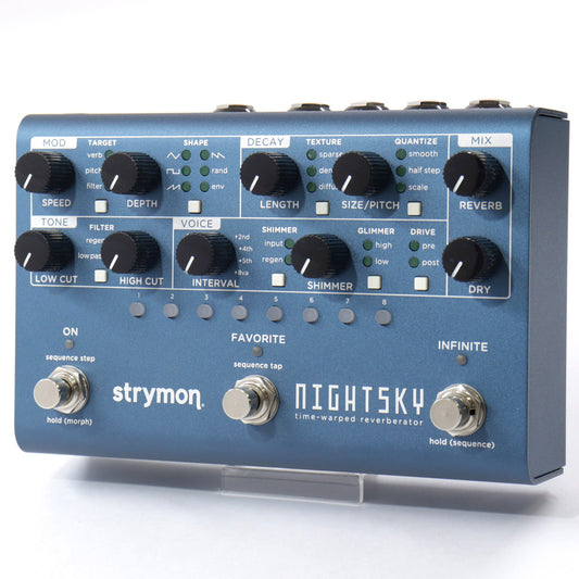 [SN S21-104958] USED STRYMON / NIGHTSKY / Time-Warped Reverberator (parallel import) [08]