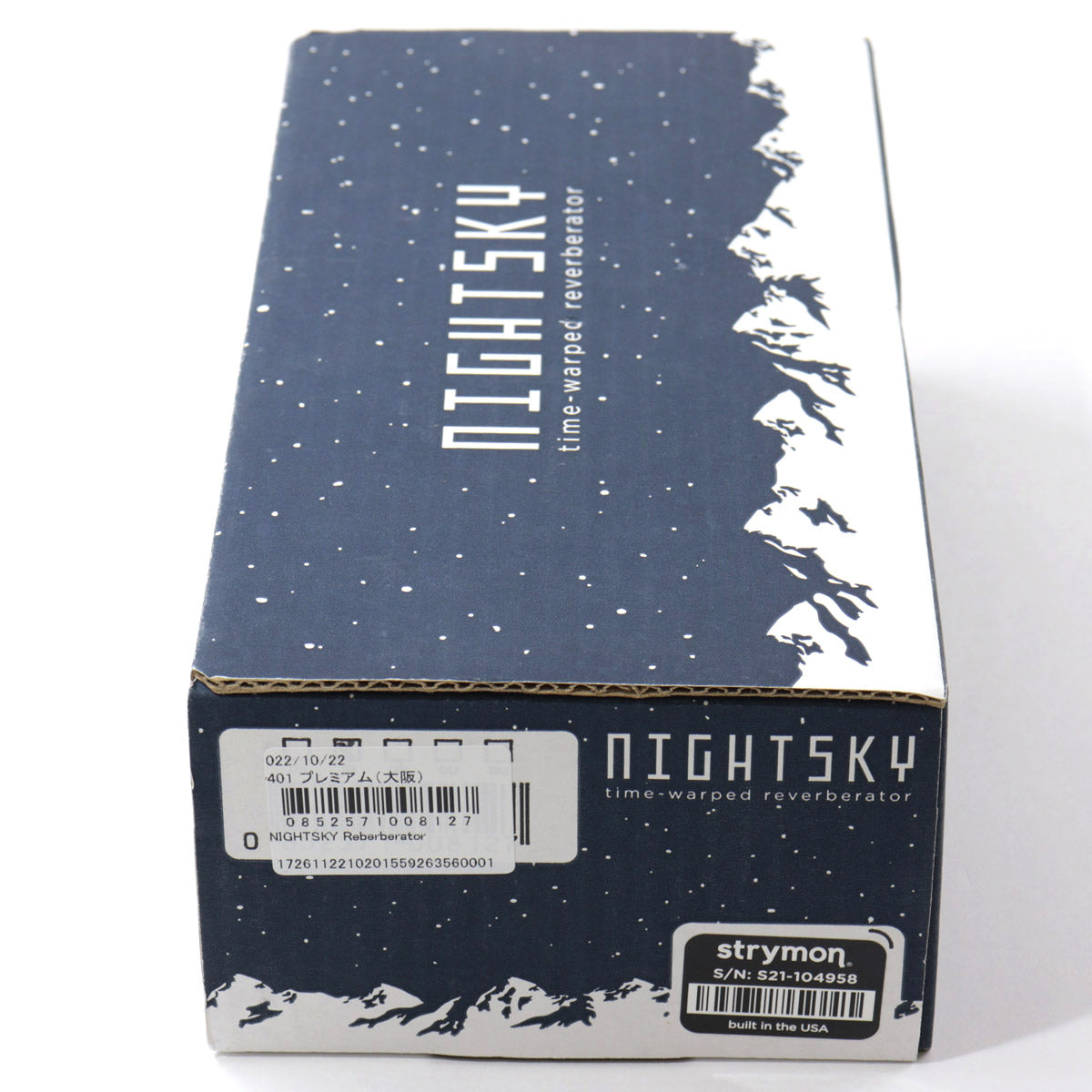 [SN S21-104958] USED STRYMON / NIGHTSKY / Time-Warped Reverberator (parallel import) [08]