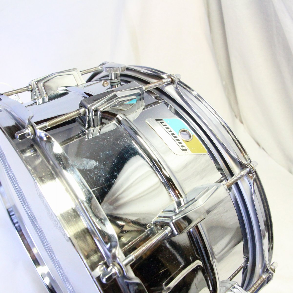 USED LUDWIG / 80s L-402 Supraphonic 14x6.5 RADIC snare drum [08]