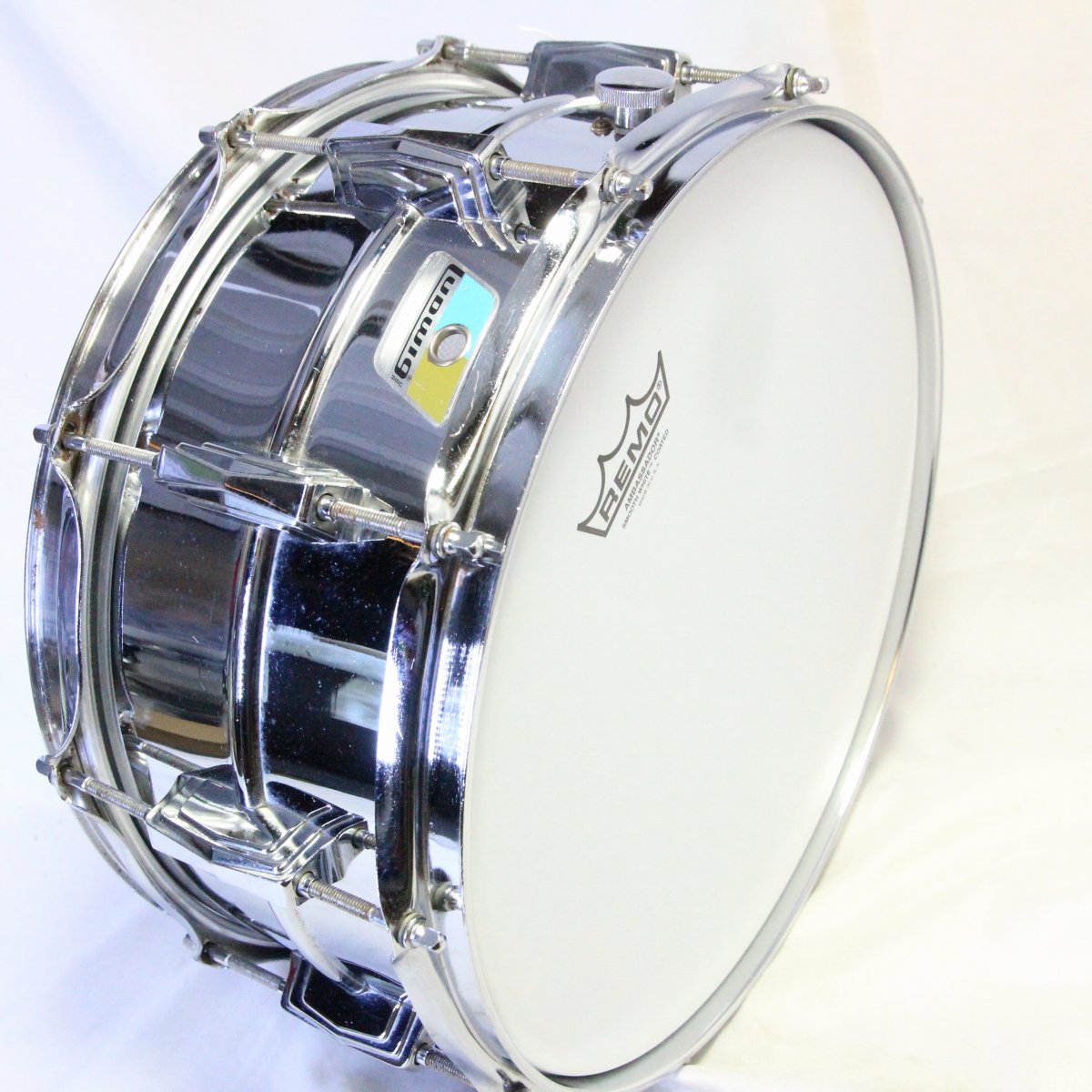 USED LUDWIG / 80s L-402 Supraphonic 14x6.5 RADIC snare drum [08]
