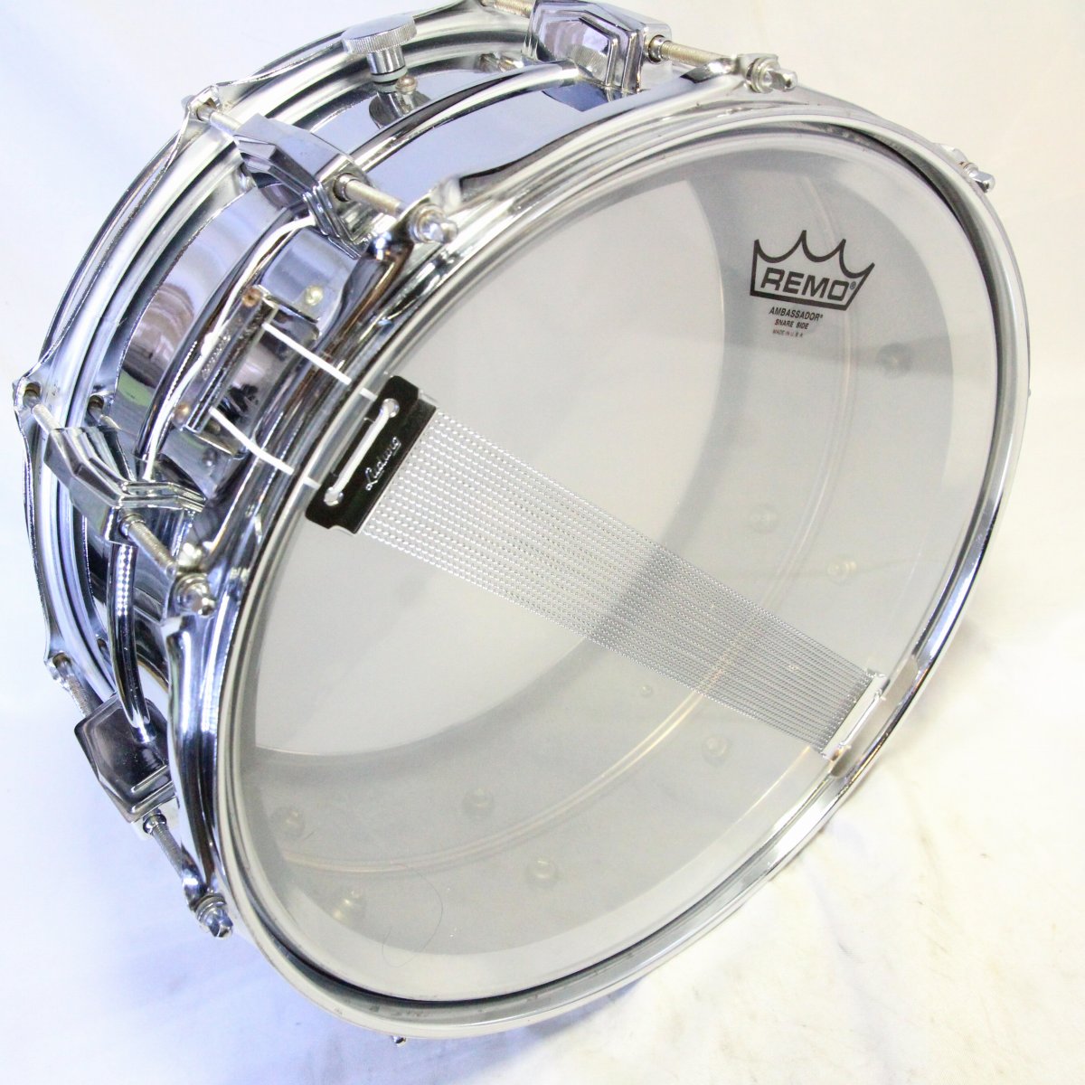 USED LUDWIG / 80s L-402 Supraphonic 14x6.5 RADIC snare drum [08]