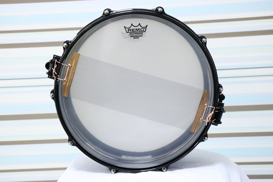 USED PEARL / FBS1445 B Pearl Brass Snare Drum [10]