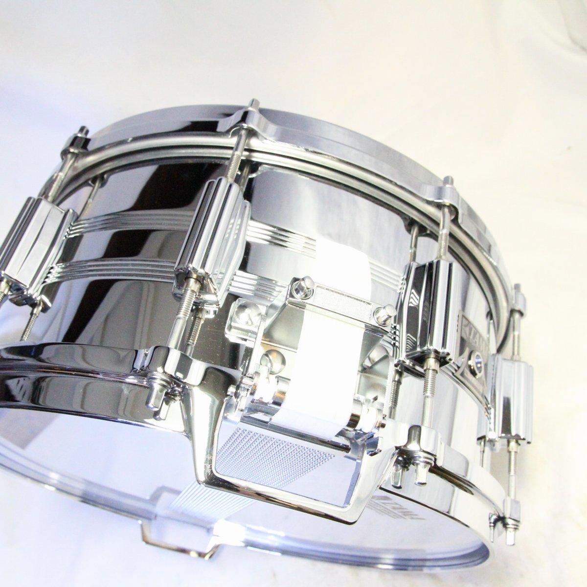 USED TAMA / 8056 50th Limited MASTERCRAFT STEEL 14 "x6.5" snare drum with case [08]