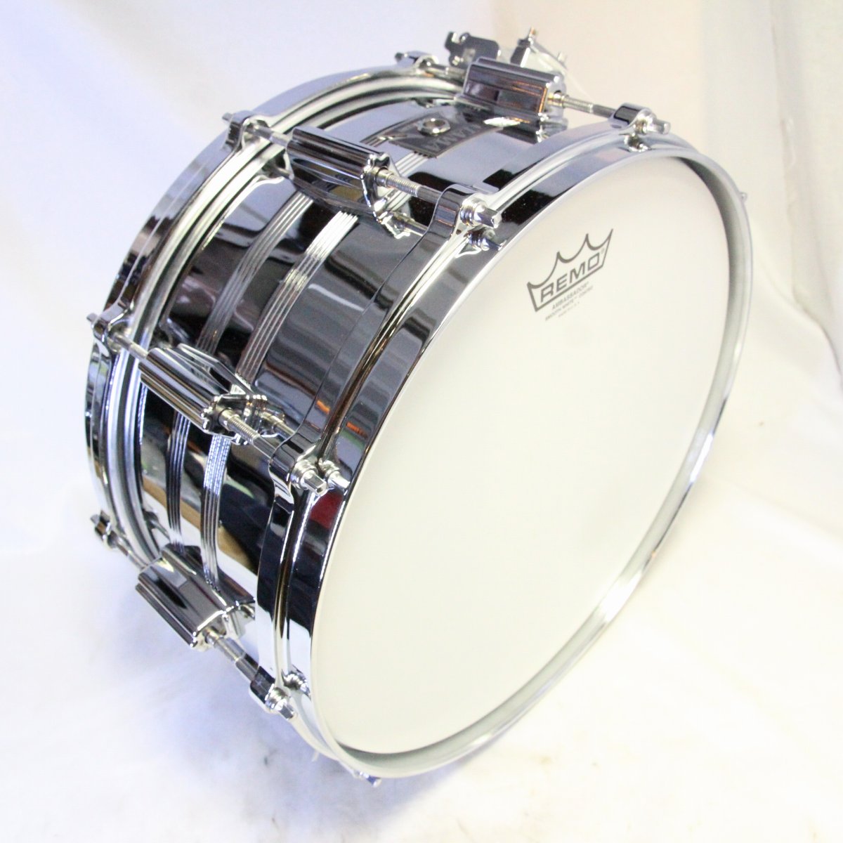 USED TAMA / 8056 50th Limited MASTERCRAFT STEEL 14 "x6.5" snare drum with case [08]