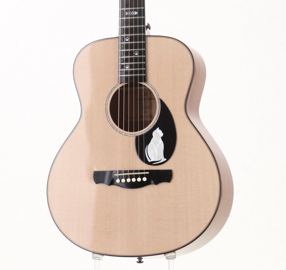 [SN 240107555] USED NATASHA / Cat Mini Natasha mini size guitar acoustic guitar cat [08]