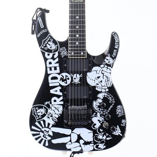 [SN 13030289] USED ESP / Jeff Hanneman Signature Model Black on decal [11]