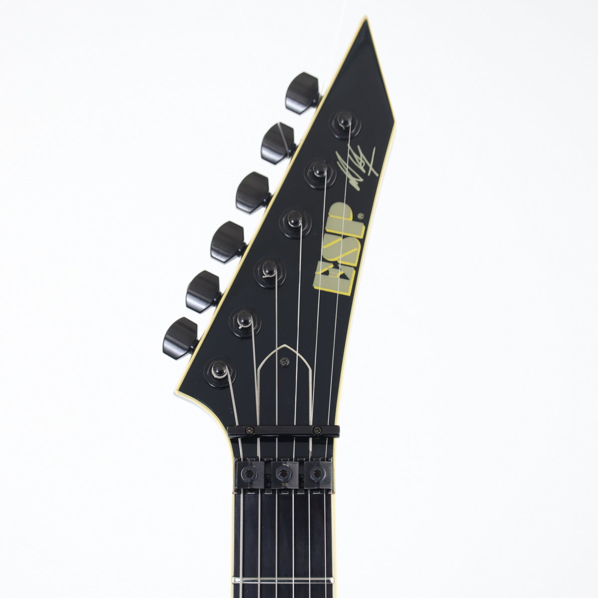 [SN 13030289] USED ESP / Jeff Hanneman Signature Model Black on decal [11]
