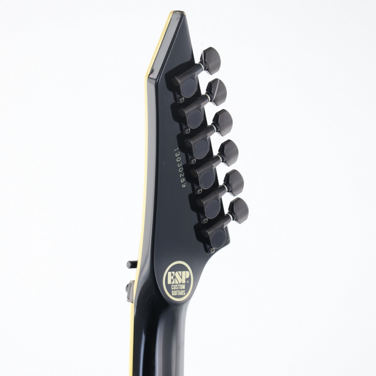 [SN 13030289] USED ESP / Jeff Hanneman Signature Model Black on decal [11]