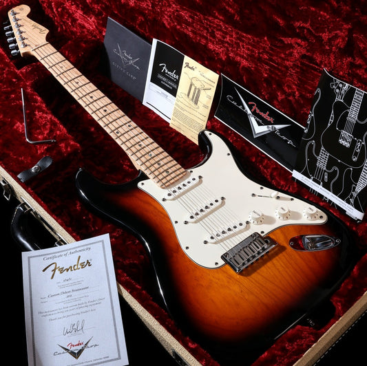 [SN 5313] USED Fender Custom Shop / Custom Deluxe Stratocaster Faded 3-Tone Sunburst [03]
