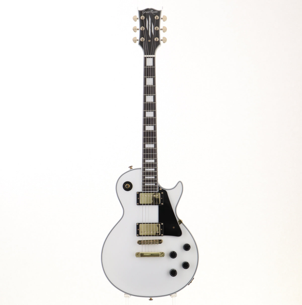 [SN GC2334673] USED GrassRoots / G-LP-CTM White [3.84kg / made in 2023] GrassRoots Electric Guitar [08]
