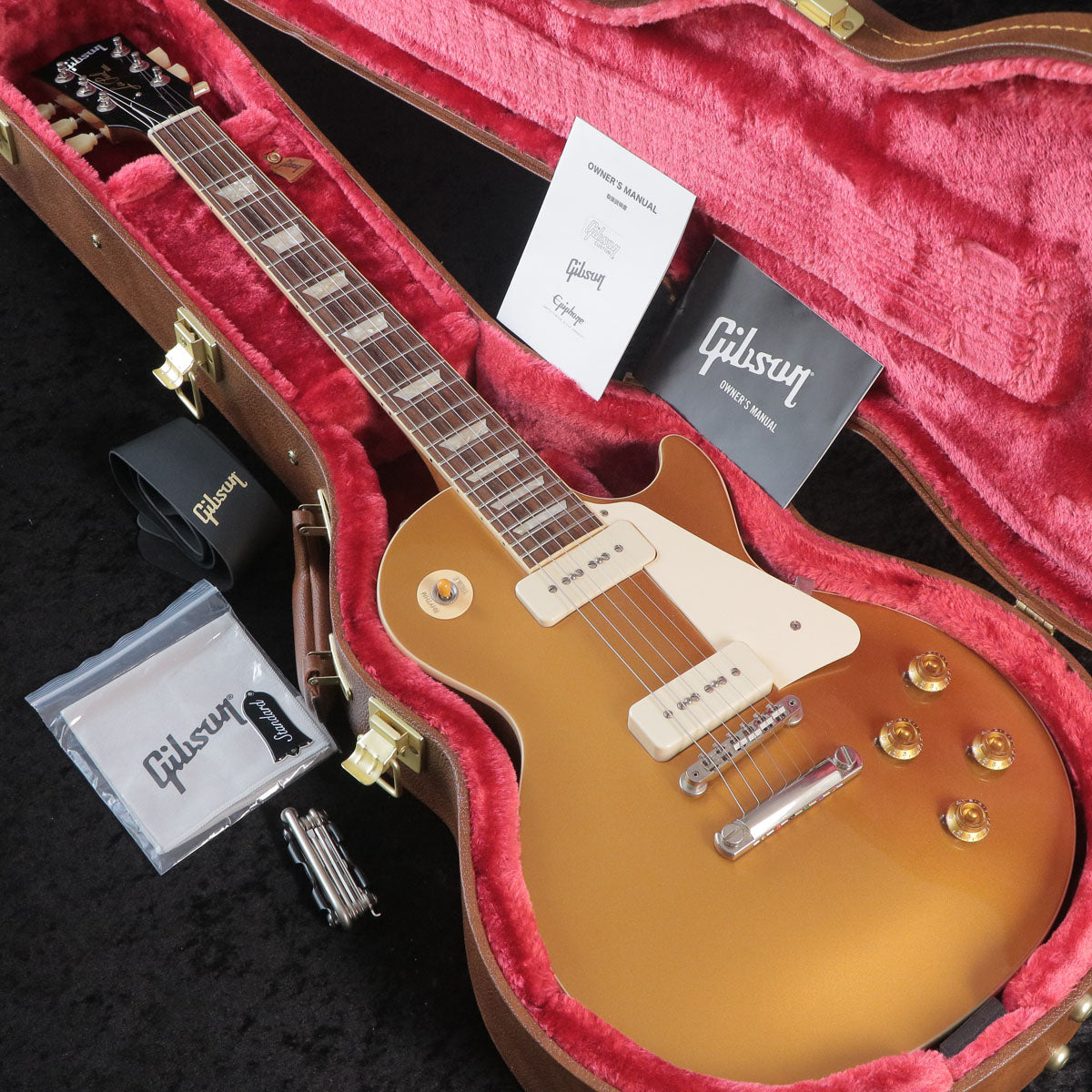 [SN 2039400325] USED GIBSON USA / Les Paul Standard 50s P90 Gold Top Gold [03]