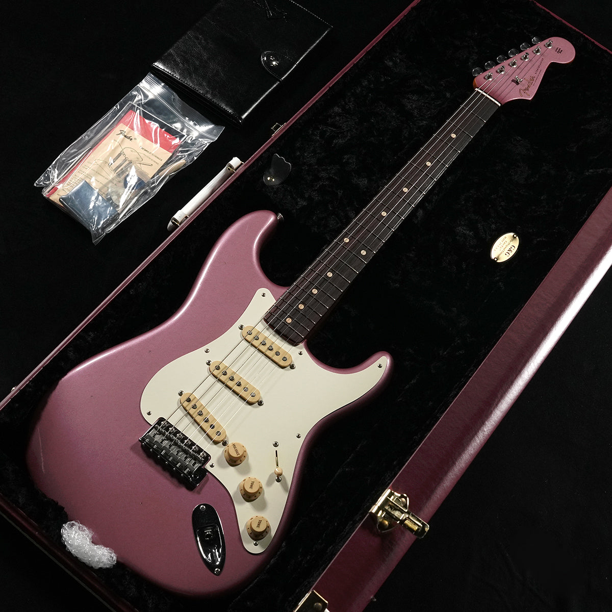 [SN R84834] USED Fender Custom Shop / Custom Built Char 1959 Stratocaster Burgundy Mist Metallic Journeyman Relic 2018 [05]