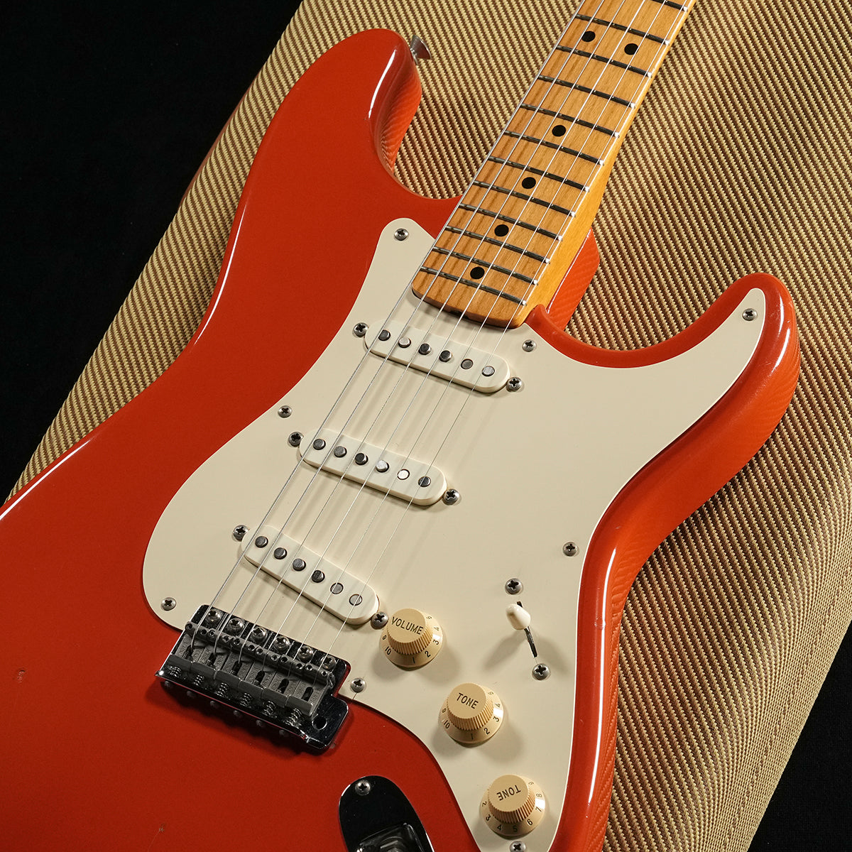 [SN V046522] USED Fender / American Vintage 57 Stratocaster Fiesta Red 1989 [05]