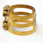 USED woodstone / Woodstone B BRASS Ligature for baritone saxophone [10]