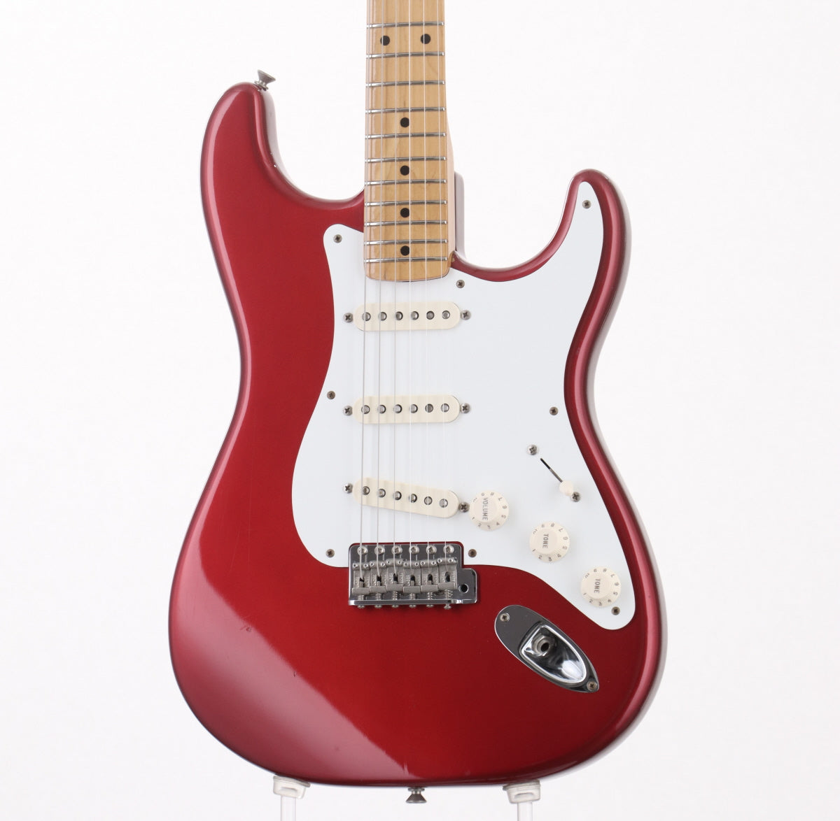 [SN V141426] USED FENDER USA / American Vintage 57 Stratocaster Thin Lacquer Candy Apple Red [03]