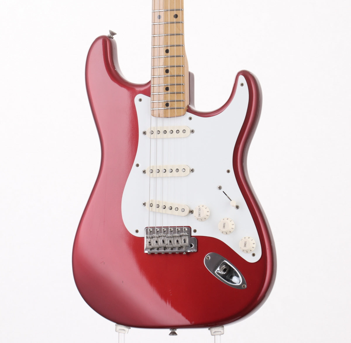 [SN V141426] USED FENDER USA / American Vintage 57 Stratocaster Thin Lacquer Candy Apple Red [03]