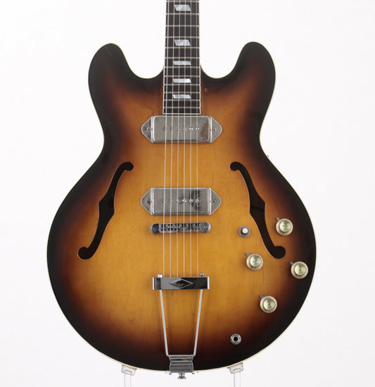 [SN 101018] USED Epiphone / Casino Sunburst Blue Label [09]