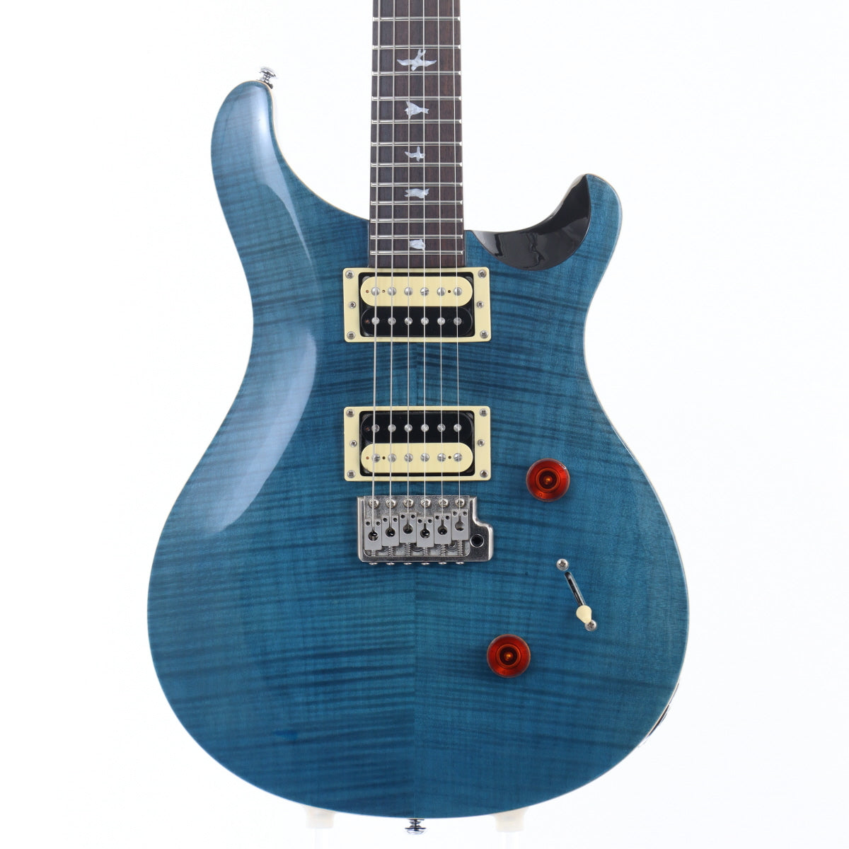 [SN R16041] USED Paul Reed Smith (PRS) / SE Custom 24 Beveled Top Blue Matteo [11]