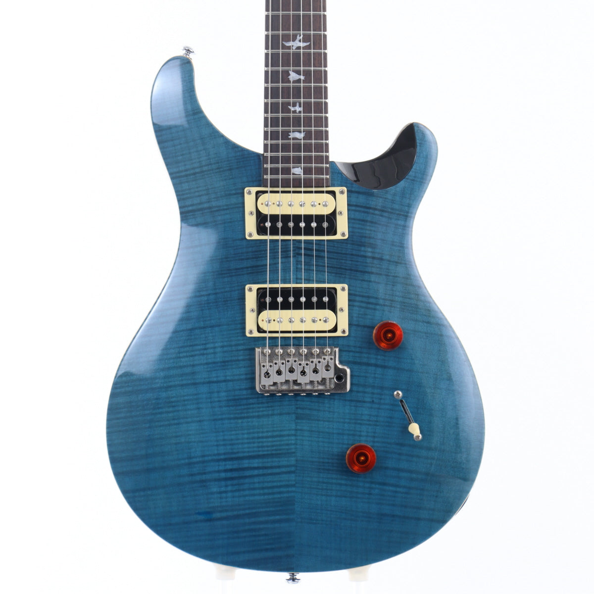 [SN R16041] USED Paul Reed Smith (PRS) / SE Custom 24 Beveled Top Blue Matteo [11]