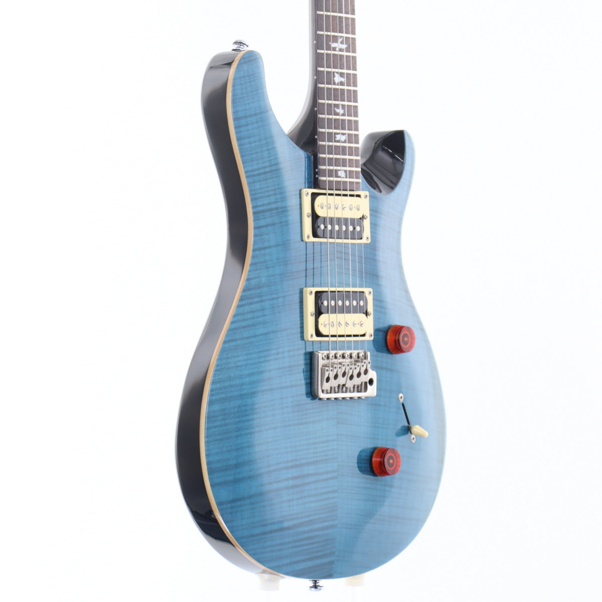 [SN R16041] USED Paul Reed Smith (PRS) / SE Custom 24 Beveled Top Blue Matteo [11]