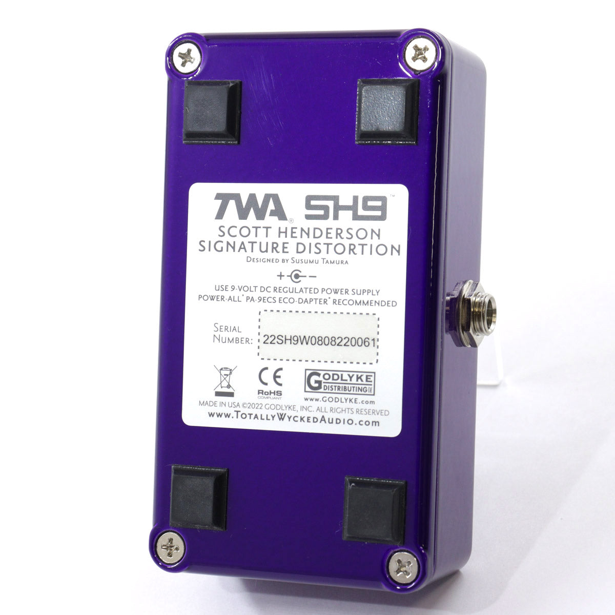 [SN 22SH9W0808220061] USED TOTALLY WYCKED AUDIO / SH9 Scott Henderson [08]