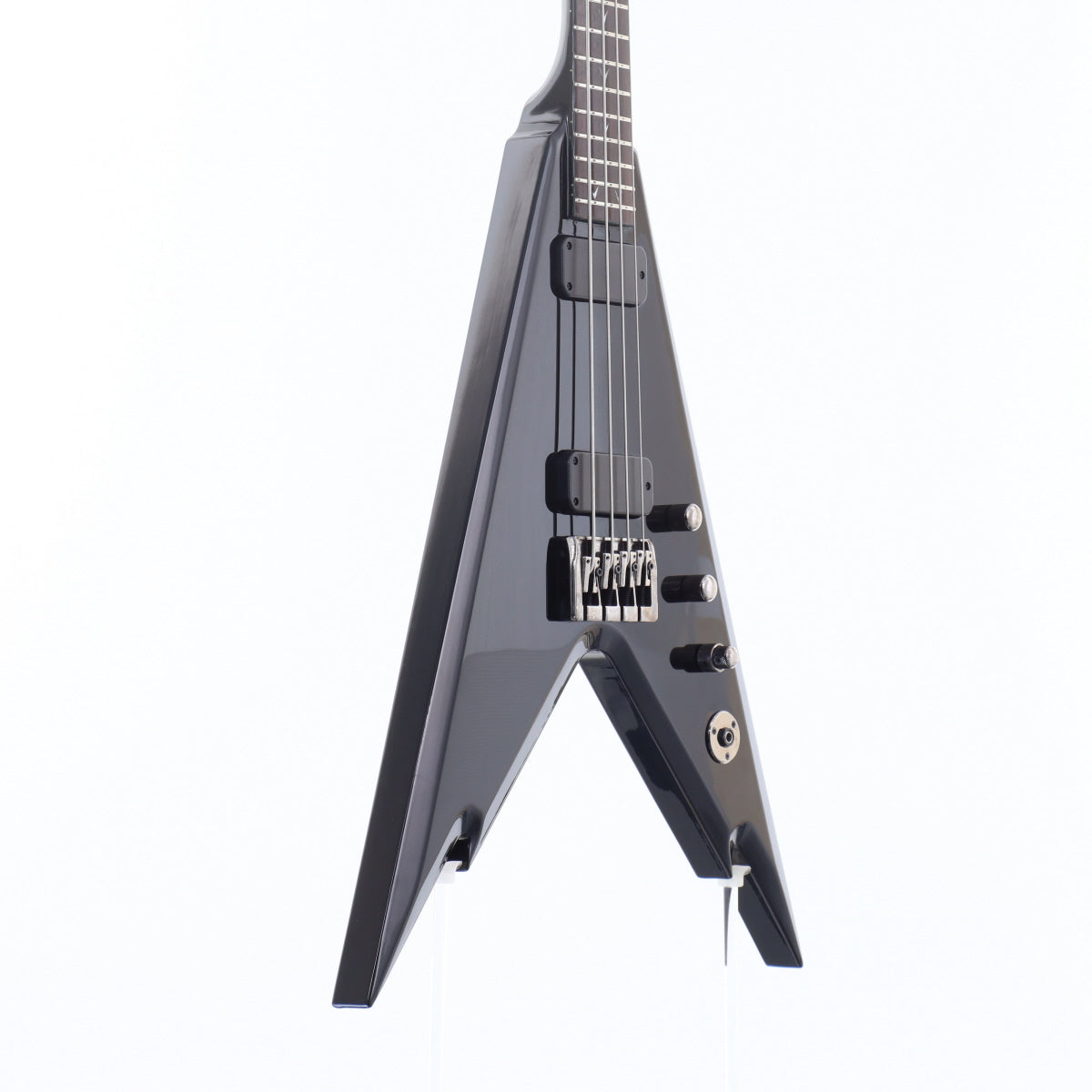 [SN US07062726] USED Dean / Dimebag Razorback V Bass Black [11]
