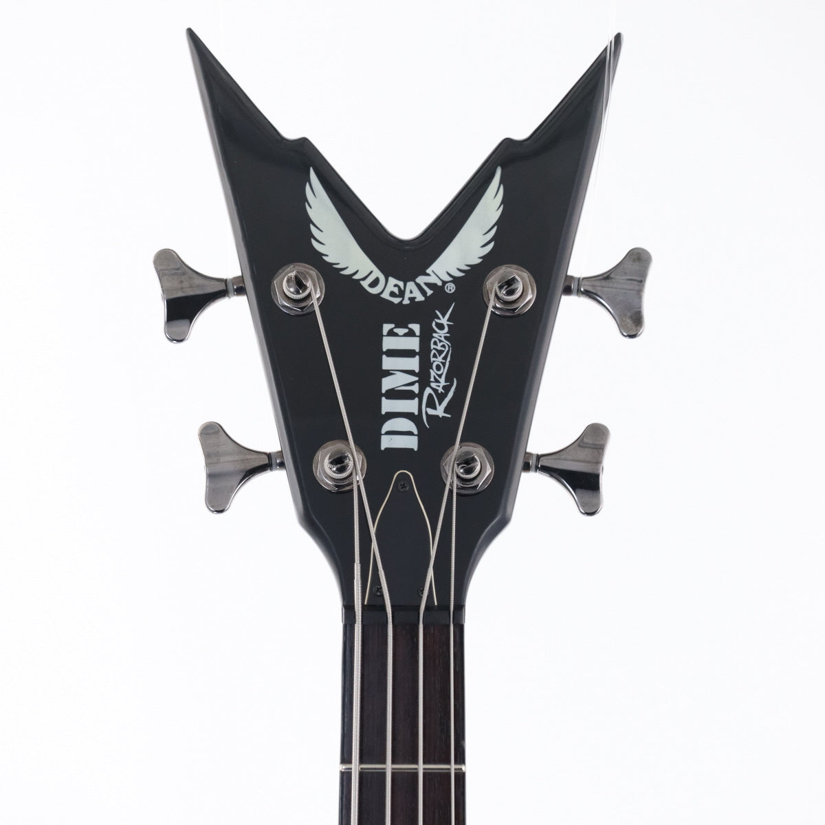 [SN US07062726] USED Dean / Dimebag Razorback V Bass Black [11]