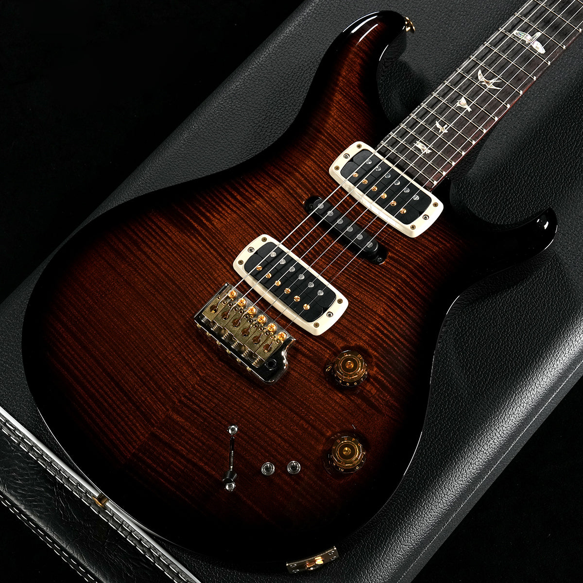 [SN 24 0395186] USED Paul Reed Smith / 2024 Modern Eagle V - 10Top Black Gold Wraparound Burst Pattern Neck [05]