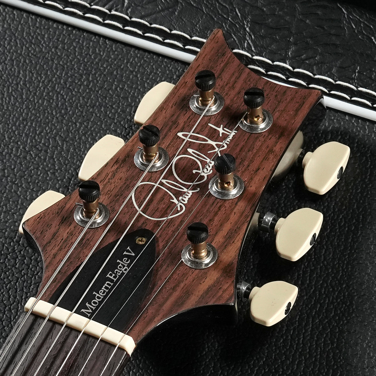 [SN 24 0395186] USED Paul Reed Smith / 2024 Modern Eagle V - 10Top Black Gold Wraparound Burst Pattern Neck [05]