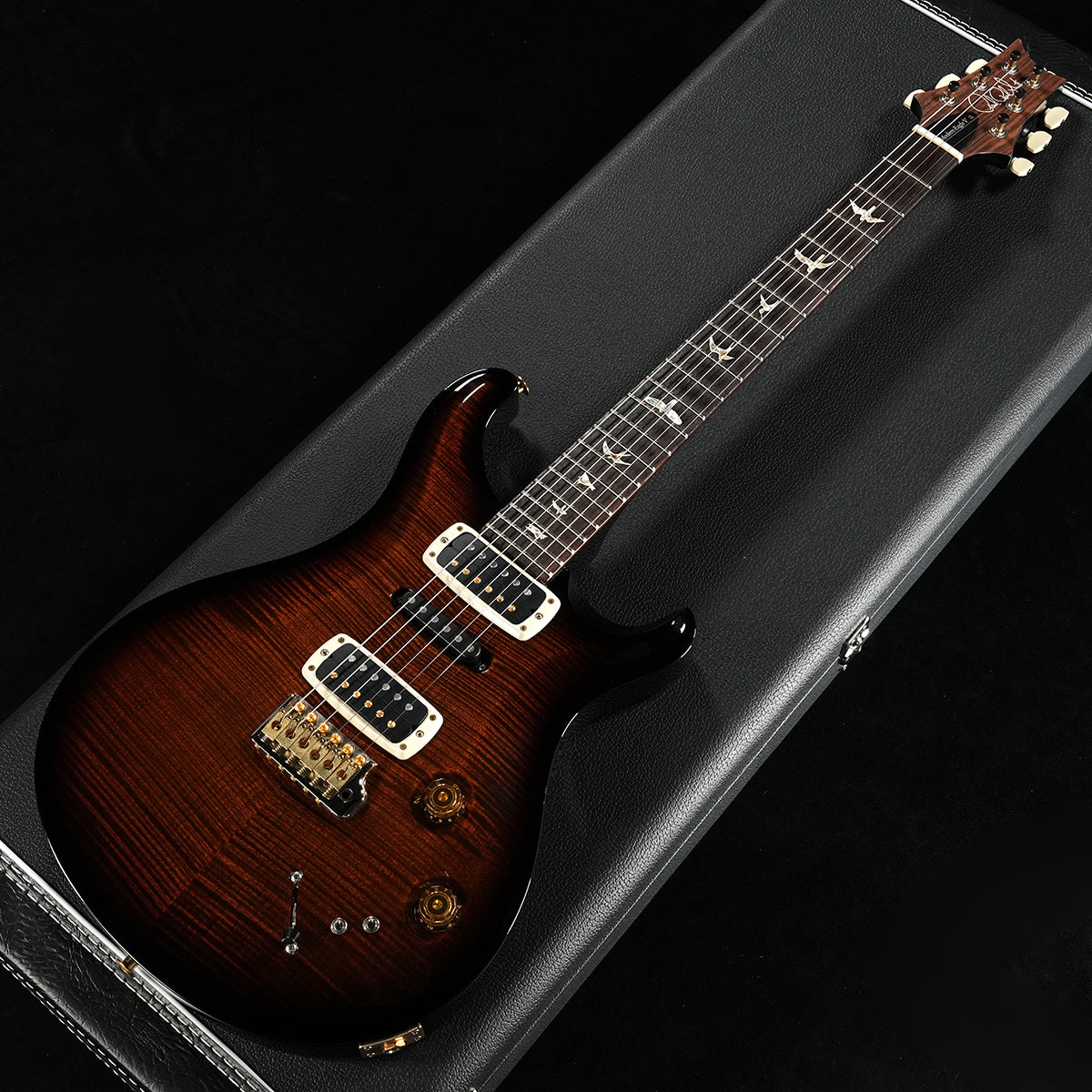 [SN 24 0395186] USED Paul Reed Smith / 2024 Modern Eagle V - 10Top Black Gold Wraparound Burst Pattern Neck [05]