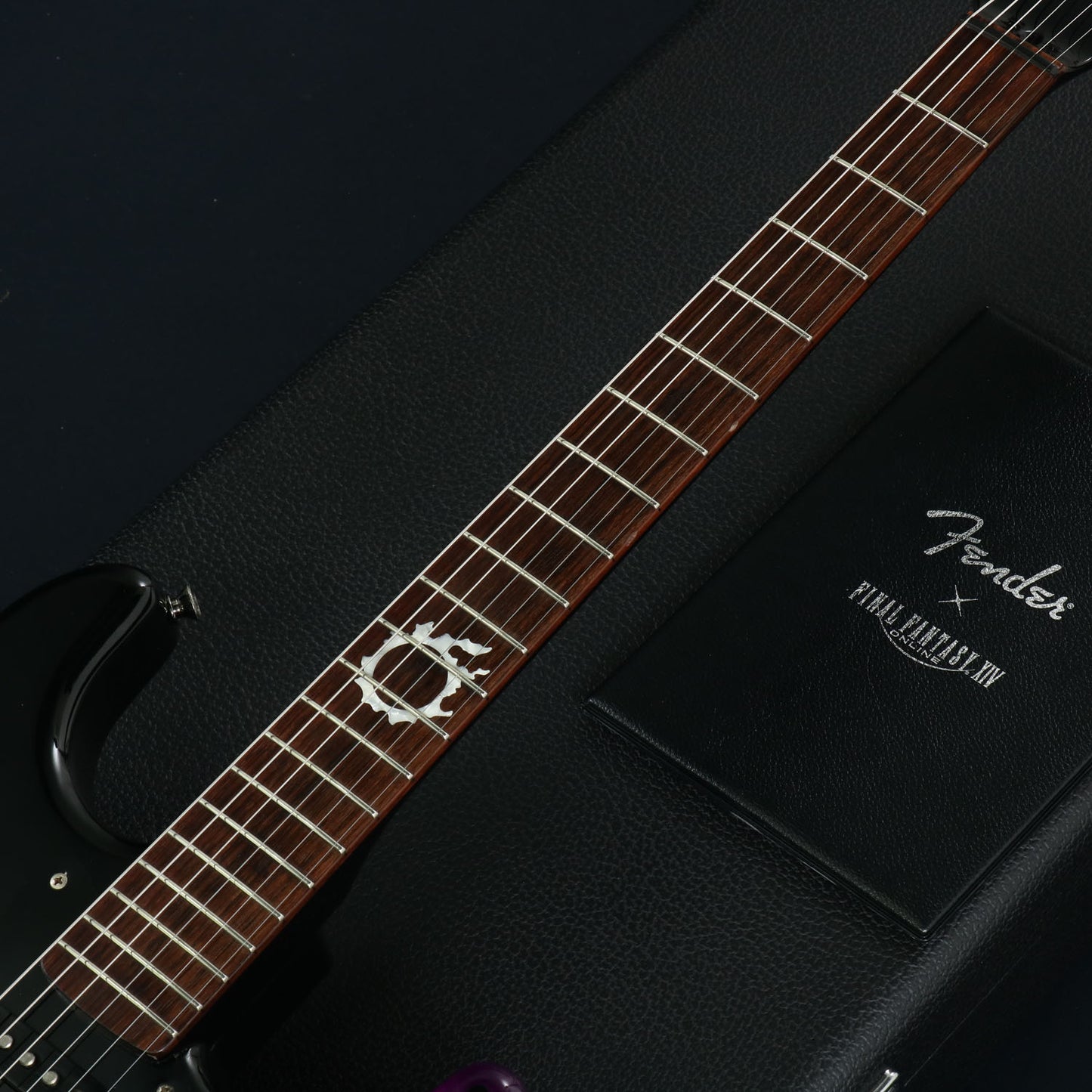 [SN JD21100062] USED Fender / FINAL FANTASY XIV Stratocaster Black [3.82kg / made in 2021] Fender FINAL FANTASY [08]