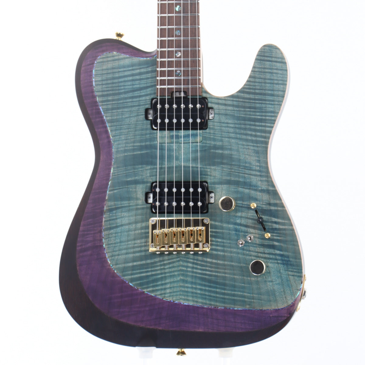 [SN 1490] USED infinite / Trad T Lami See-through Blue&amp;Purple Divided [11]