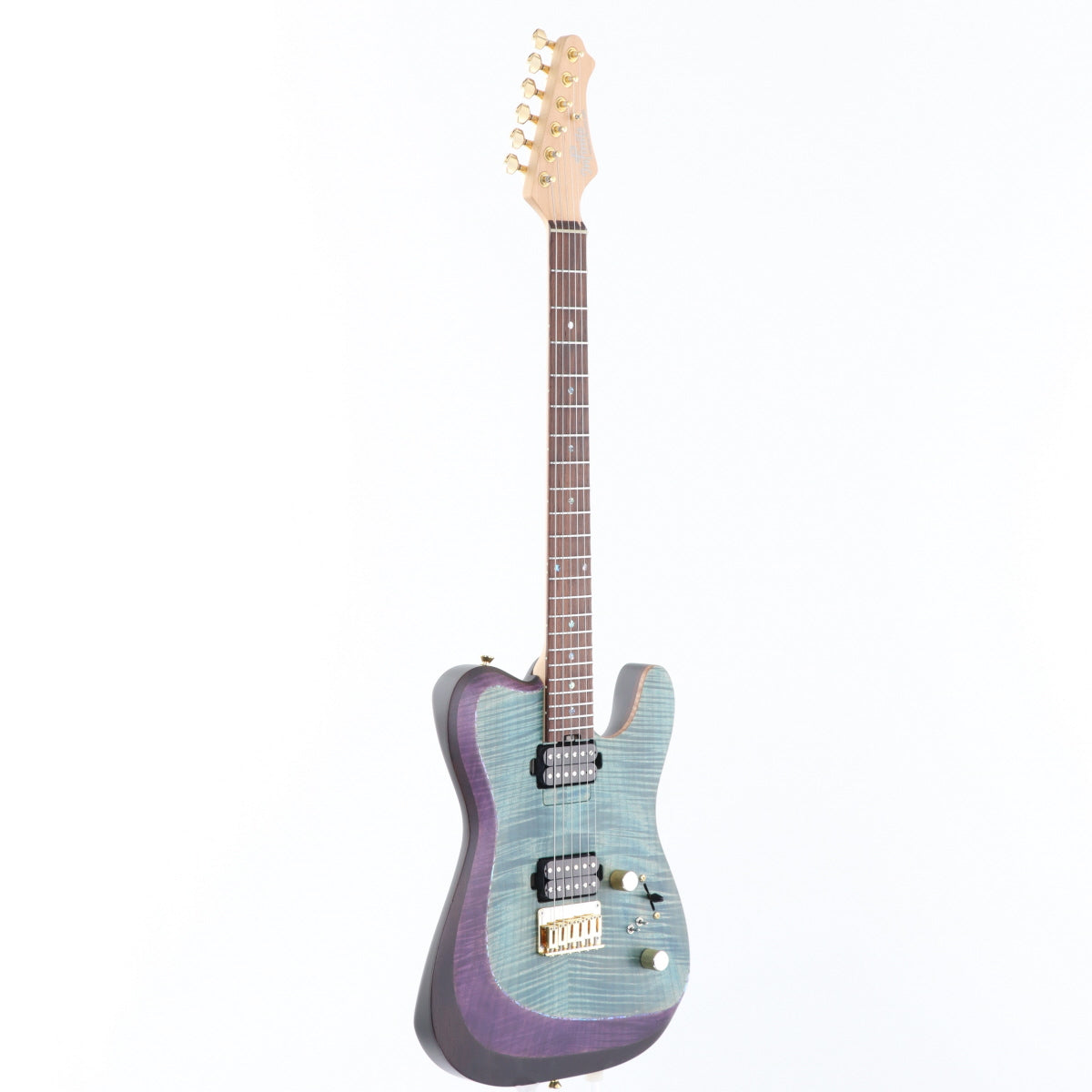[SN 1490] USED infinite / Trad T Lami See-through Blue&amp;Purple Divided [11]