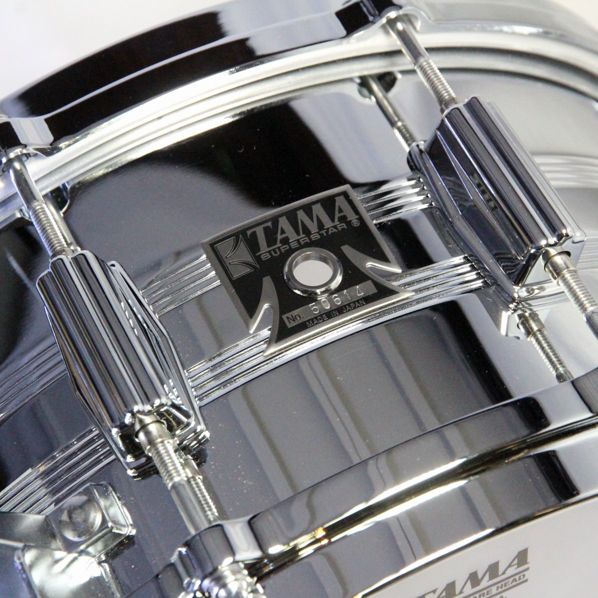 USED TAMA / 8056 50th Limited MASTERCRAFT STEEL 14 "x6.5" TAMA Snare Drum [08]