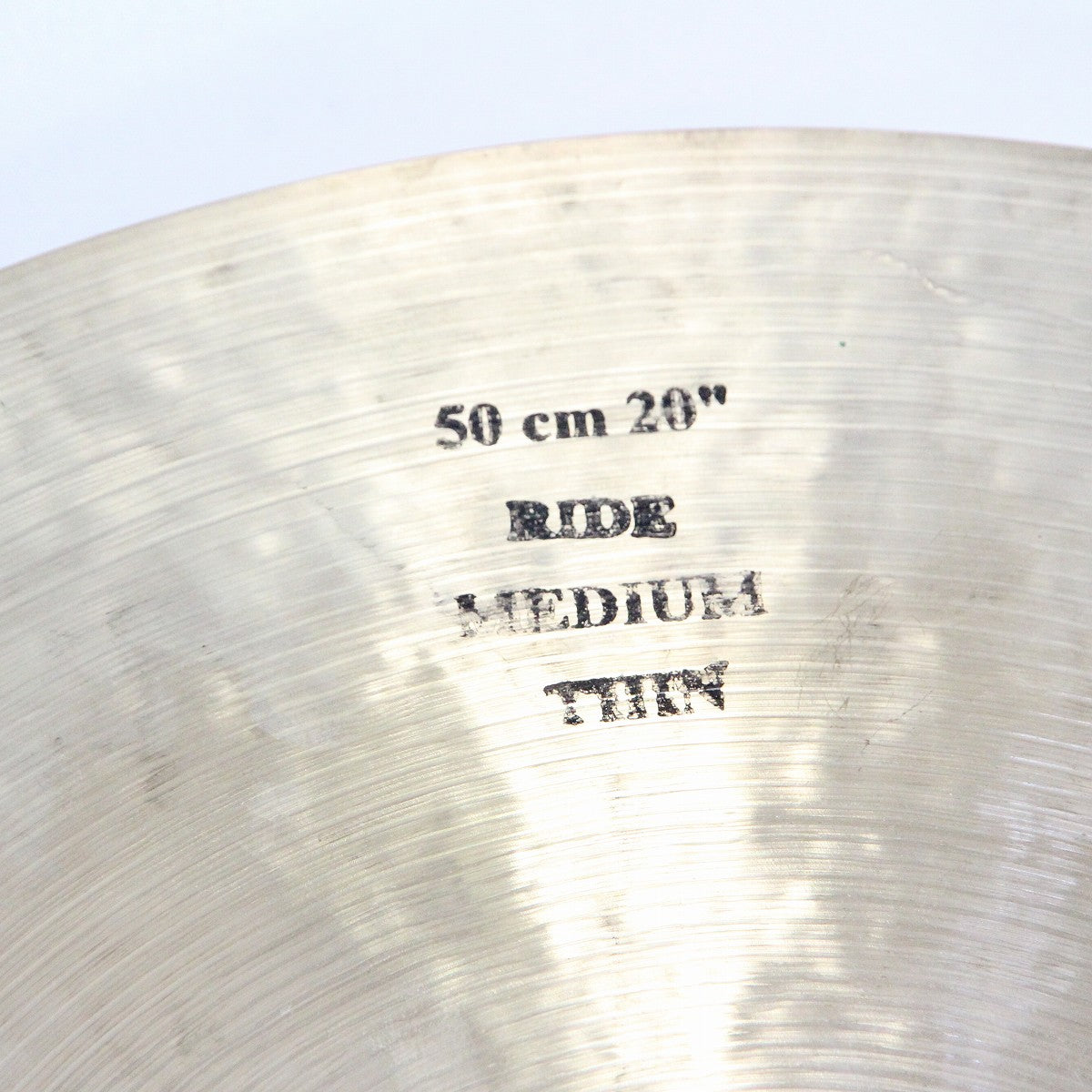 USED ISTANBUL / Medium Thin RIDE 20inch 2436g Istanbul Pre-Branch Ride Cymbal [08]