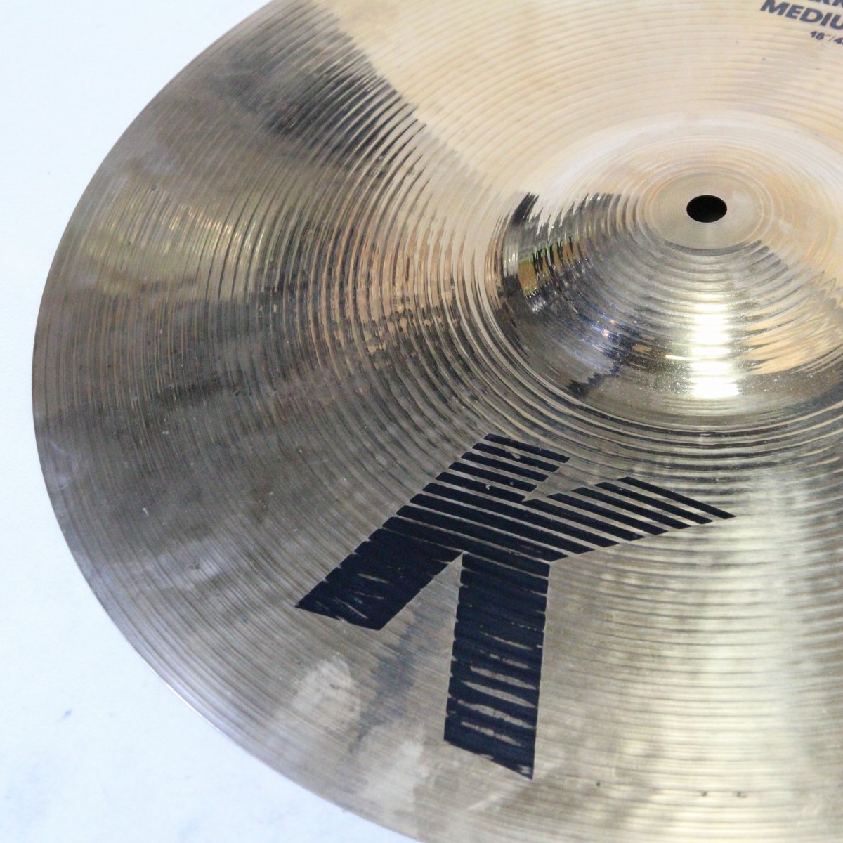 USED ZILDJIAN / K.Zildjian Medium Thin Briliant Crash 18inch 1456g Zildjian Crash Cymbal [08]