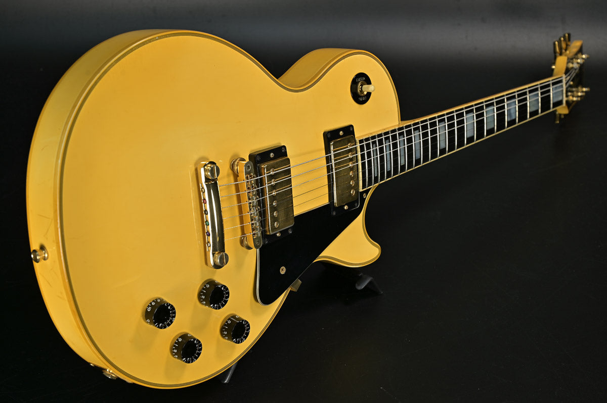 [SN 92220345] USED Gibson Custom / Custom Shop Edition Les Paul Custom Antique Ivory 1990 [10]
