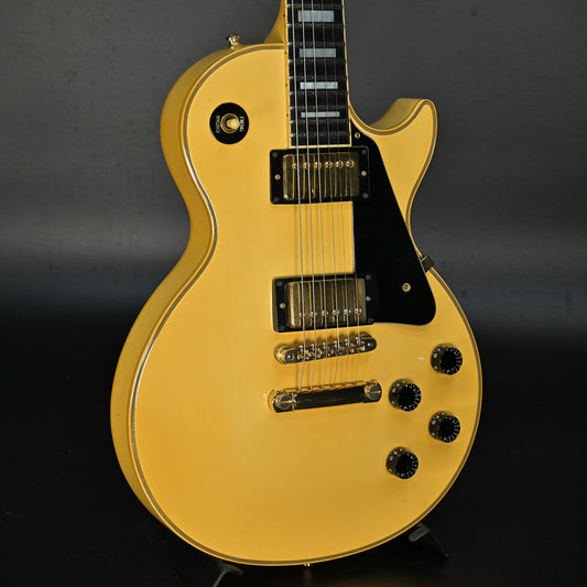 [SN 92220345] USED Gibson Custom / Custom Shop Edition Les Paul Custom Antique Ivory 1990 [10]