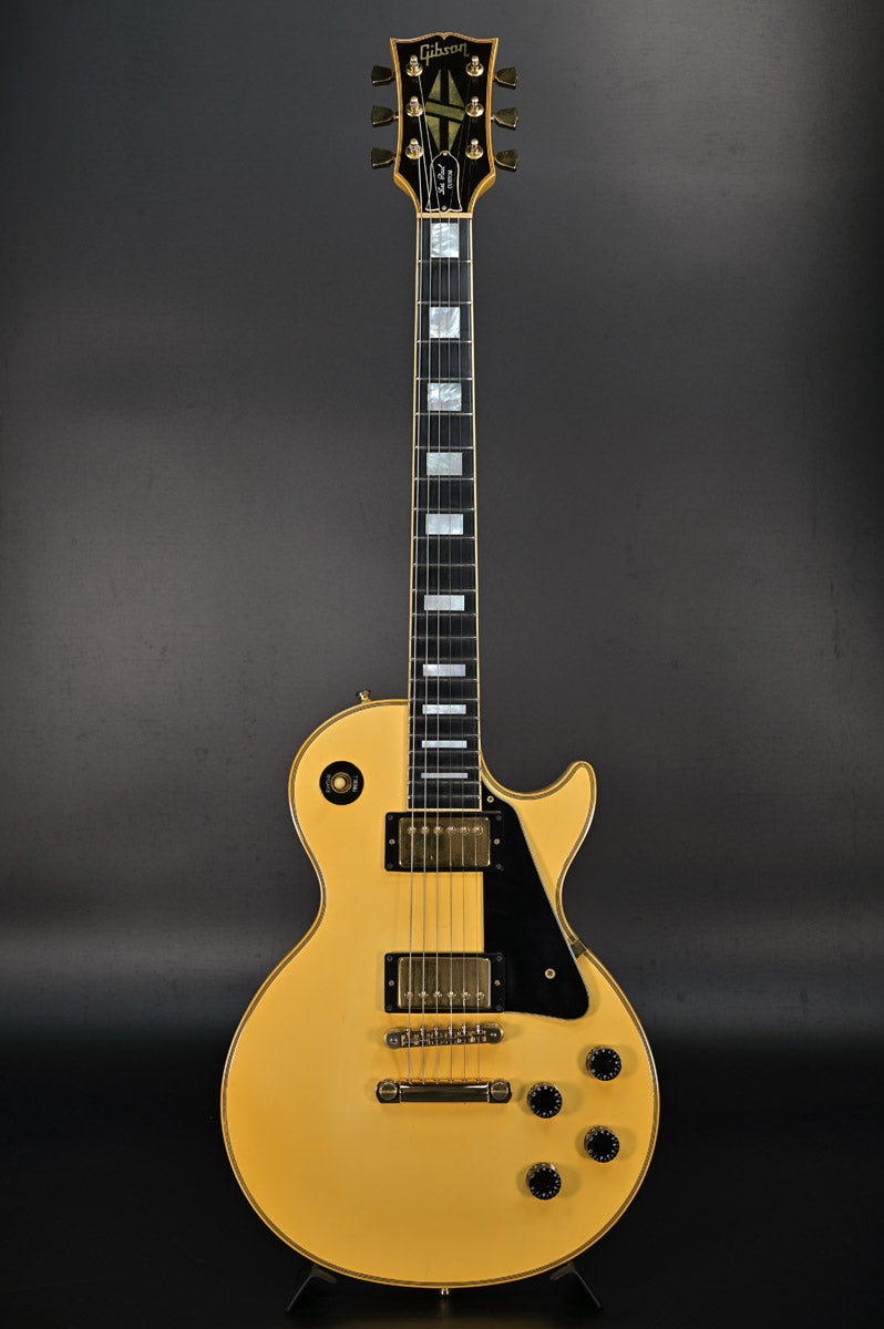[SN 92220345] USED Gibson Custom / Custom Shop Edition Les Paul Custom Antique Ivory 1990 [10]