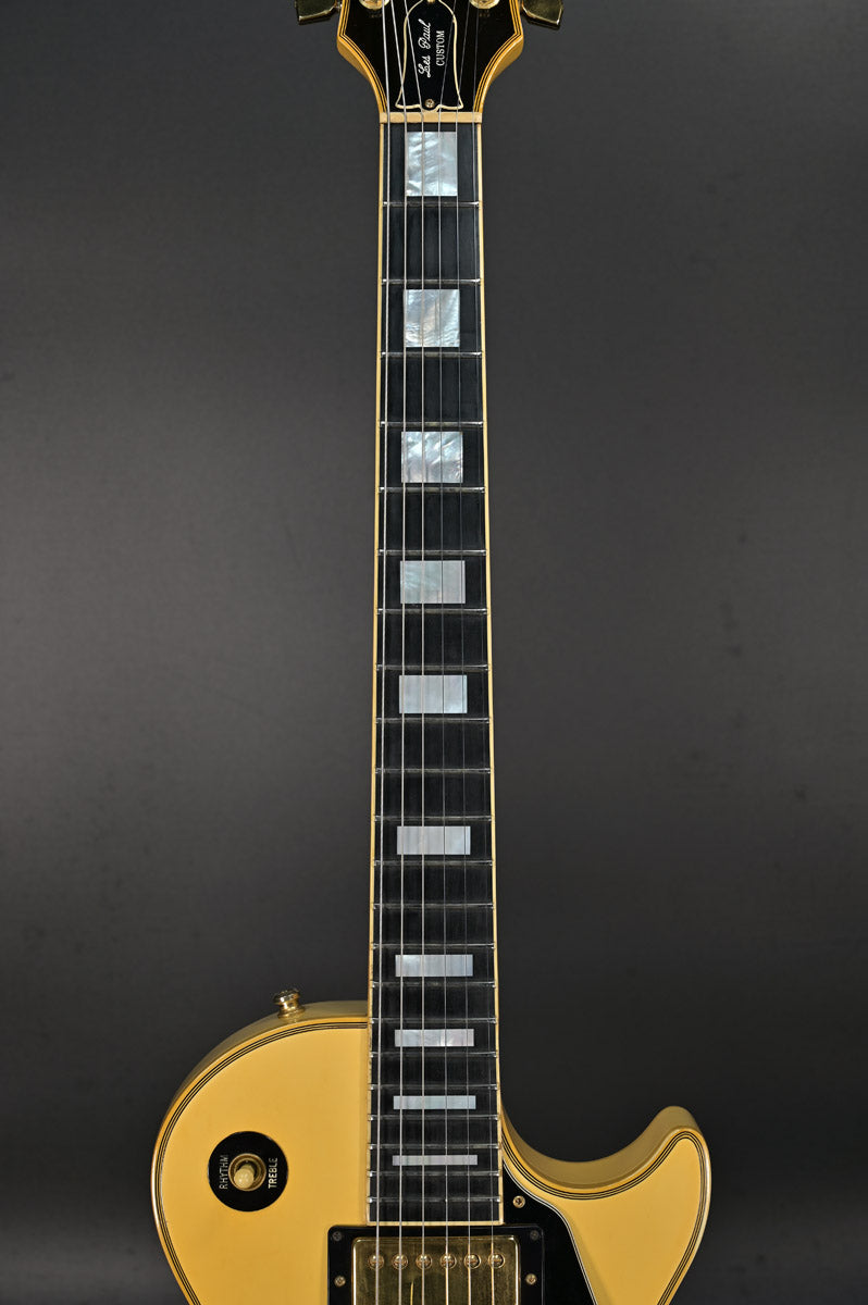 [SN 92220345] USED Gibson Custom / Custom Shop Edition Les Paul Custom Antique Ivory 1990 [10]
