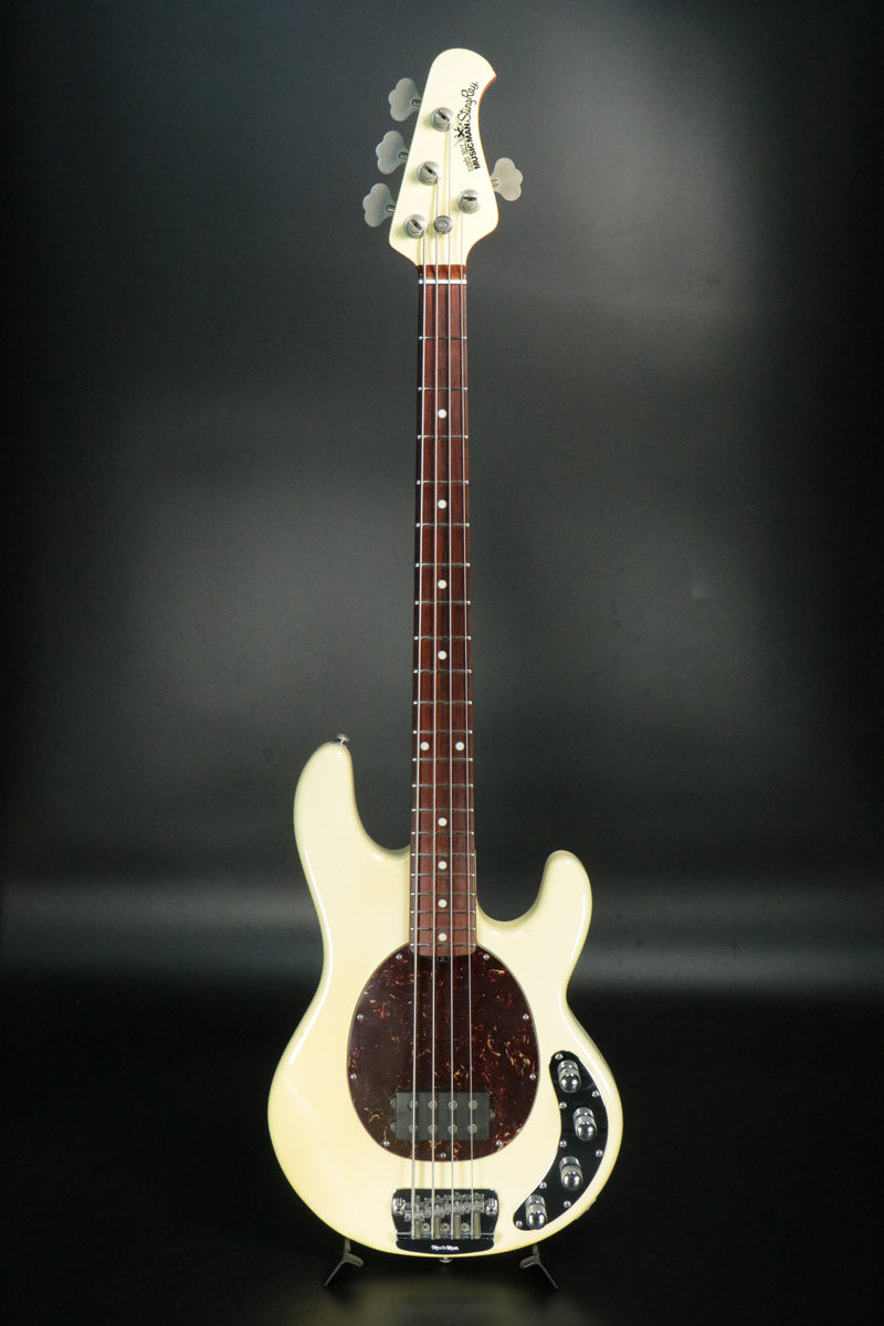 [SN E34928] USED MUSICMAN / Stingray 4 White R/MH [10]