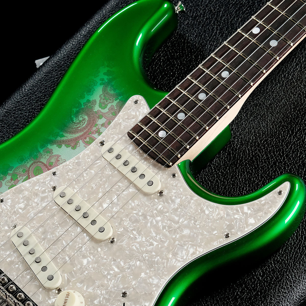 [SN CZ578848] USED Fender Custom Shop / Custom Built 1969 Stratocaster NOS Green Burst over Pink Paisley 2024 [05]