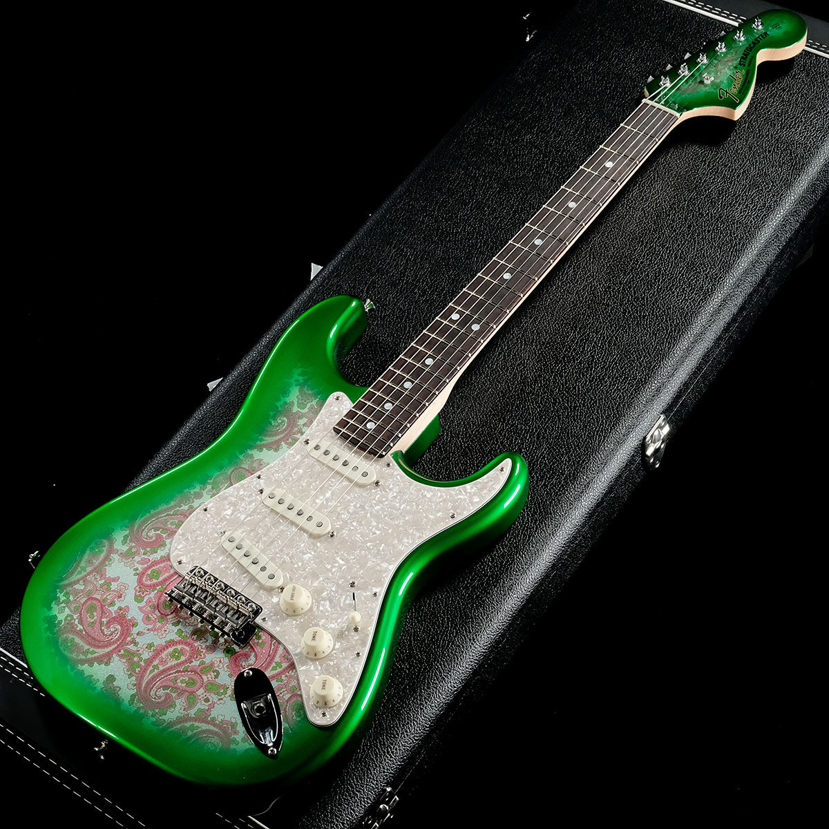 [SN CZ578848] USED Fender Custom Shop / Custom Built 1969 Stratocaster NOS Green Burst over Pink Paisley 2024 [05]