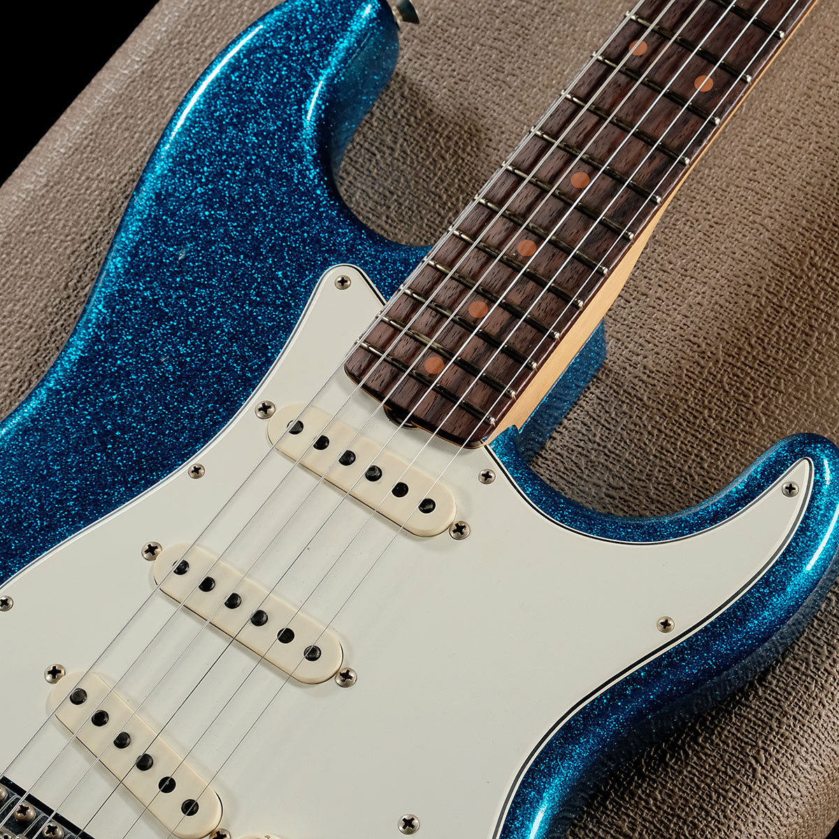 [SN Q57104] USED Fender Custom Shop / Limited 1960 Stratocaster Journeyman Relic Aged Blue Sparkle 2023 [05]