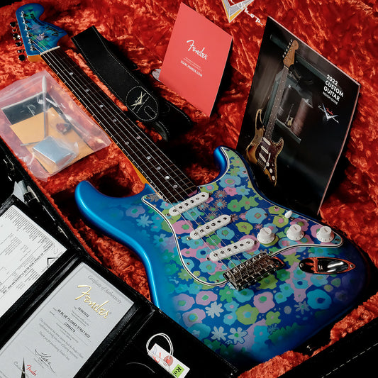 [SN CZ564279] USED Fender Custom Shop / Custom Built 1969 Stratocaster NOS Matching Headstock Blue Flower 2022 [05]